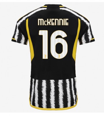 Juventus Weston McKennie #16 Primera Equipación 2023-24 Manga Corta